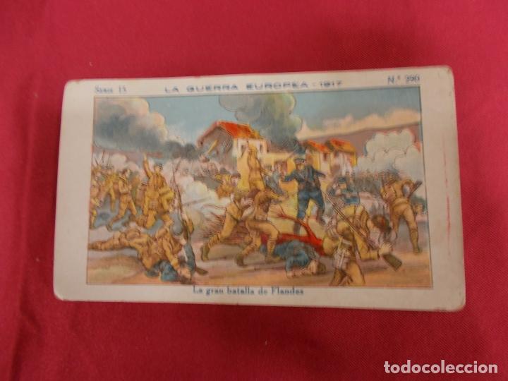 Coleccionismo Cromos antiguos: CROMO. LA GUERRA EUROPEA 1917. SERIE 15. N&ordm; 290. LA GRAN BATALLA DE FLANDES. AMATLLER