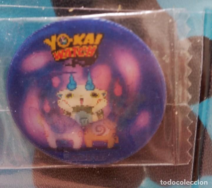 Coleccionismo cromos antiguos: YOKAI WATCH yokai watch cap tazo menko romenko changing cap shooter 18