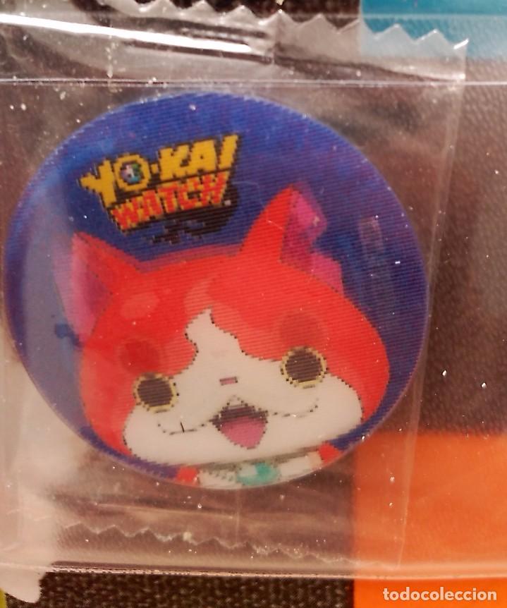 Coleccionismo cromos antiguos: YOKAI WATCH yokai watch cap tazo menko romenko changing cap shooter 21