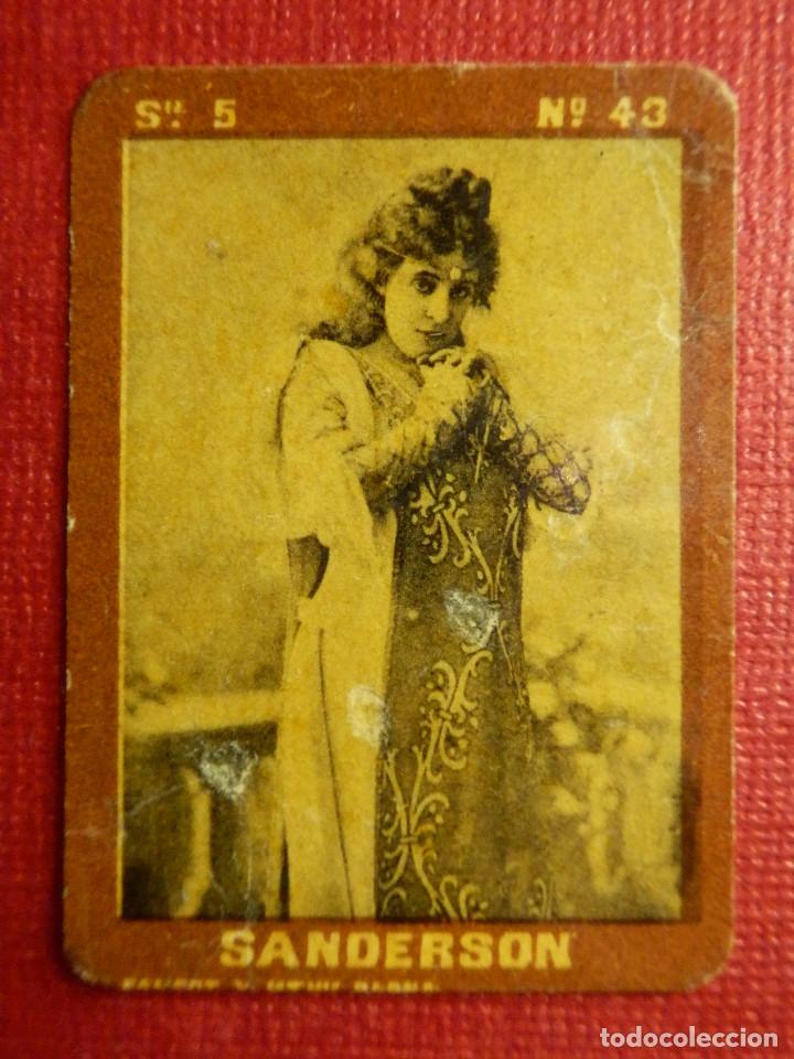 Colecionismo Cromos antigos: CROMO - FOTOTIPIA CAJAS DE CERILLAS - DE LA SERIE 5  - N&ordm; 43 - SANDERSON