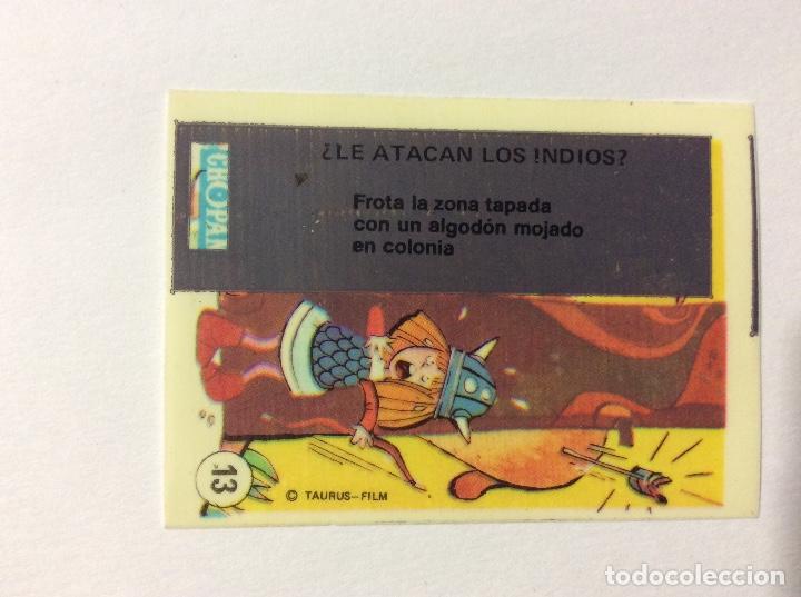 Coleccionismo Cromos antiguos: CROMO LAS TRAVESURAS DE VICKIE CROPAN PARA FROTAR CON ALCOHOL N&ordm; 13