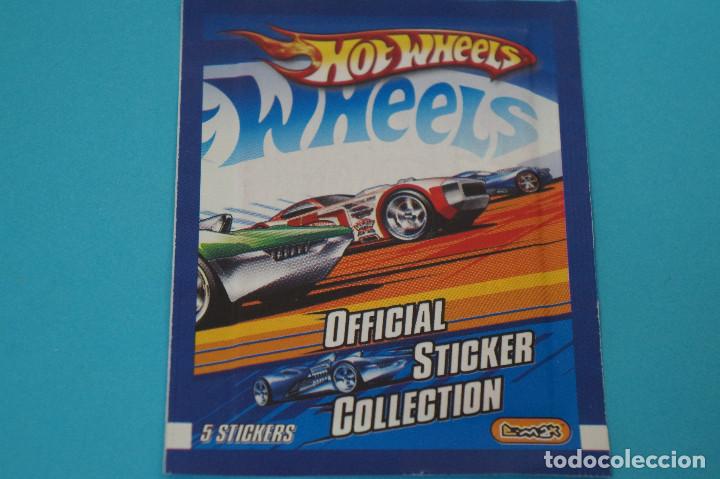 Coleccionismo cromos antiguos: SOBRE DE CROMOS SIN ABRIR DE HOT WHEELS DE E-MAX - Foto 1