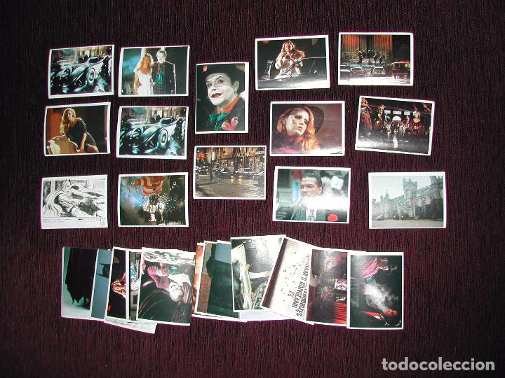 Coleccionismo cromos antiguos: Lote 33 Cromos de BATMAN de 1.989 - Foto 1