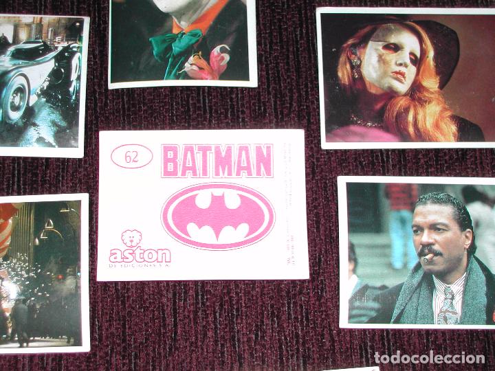 Coleccionismo cromos antiguos: Lote 33 Cromos de BATMAN de 1.989 - Foto 2