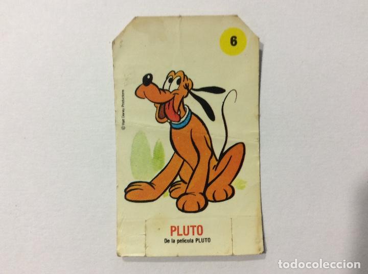 Coleccionismo cromos antiguos: CROMO LOS AMIGOS DE MICKEY BIMBO N&ordm; 6 PLUTO - Foto 1