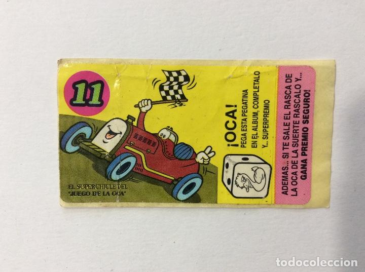 Coleccionismo cromos antiguos: CROMO CHICLE EL JUEGO DE LA OCA N&ordm; 11 - Foto 1