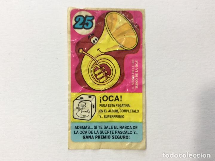 Coleccionismo cromos antiguos: CROMO CHICLE EL JUEGO DE LA OCA N&ordm; 25 - Foto 1