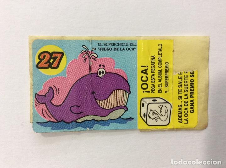 Coleccionismo cromos antiguos: CROMO CHICLE EL JUEGO DE LA OCA N&ordm; 27 - Foto 1
