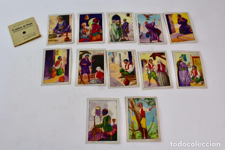 Coleccionismo cromos antiguos: * COLECCION DE 12 CROMOS EL PEDAZO DE PLOMO. COMPLETA. - Foto 1