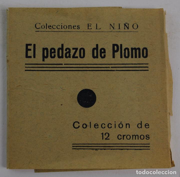 Coleccionismo cromos antiguos: * COLECCION DE 12 CROMOS EL PEDAZO DE PLOMO. COMPLETA. - Foto 2