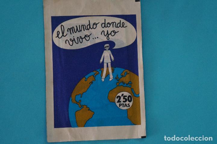 Sammeln alte Sammelbilder: SOBRE DE CROMOS SIN ABRIR DE EL MUNDO DONDE VIVO YO DE DIDEC