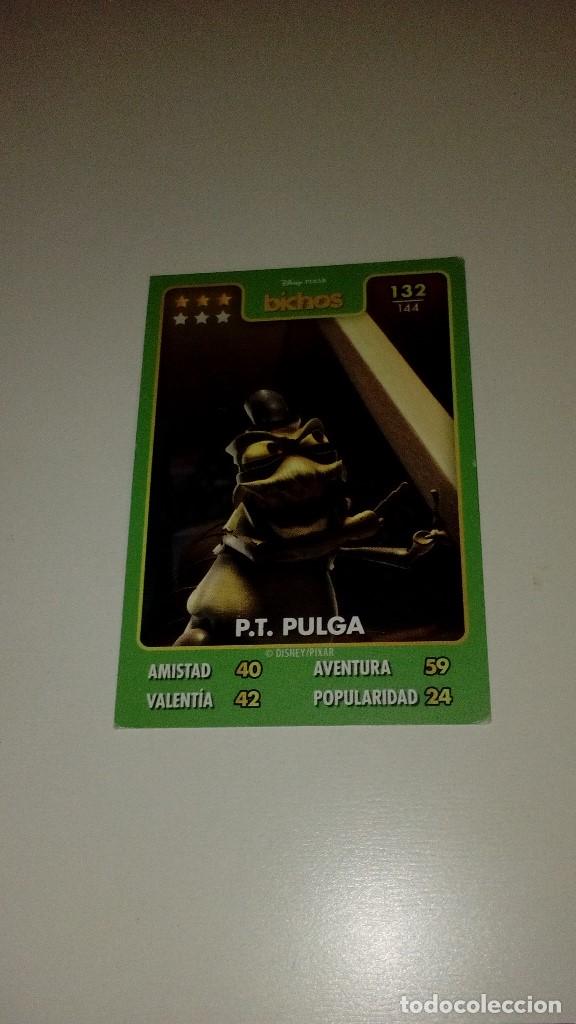 Collectable Antique Stickers: CAJ-B97KJ CROMO DISNEY PIXAR HIPERCOR BICHOS N&ordm; 132 ESCRITO NOMBRE A BOLIGRAFO DETRAS