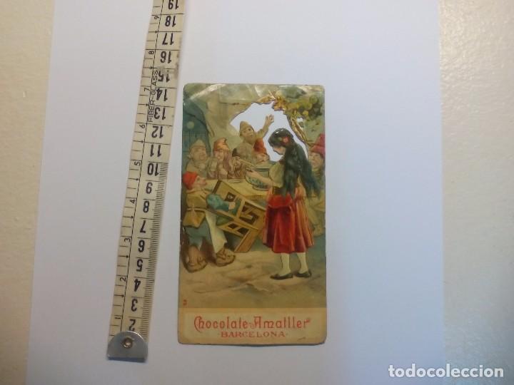 Colecionismo Cromos antigos: Chocolates Amatller barcelona