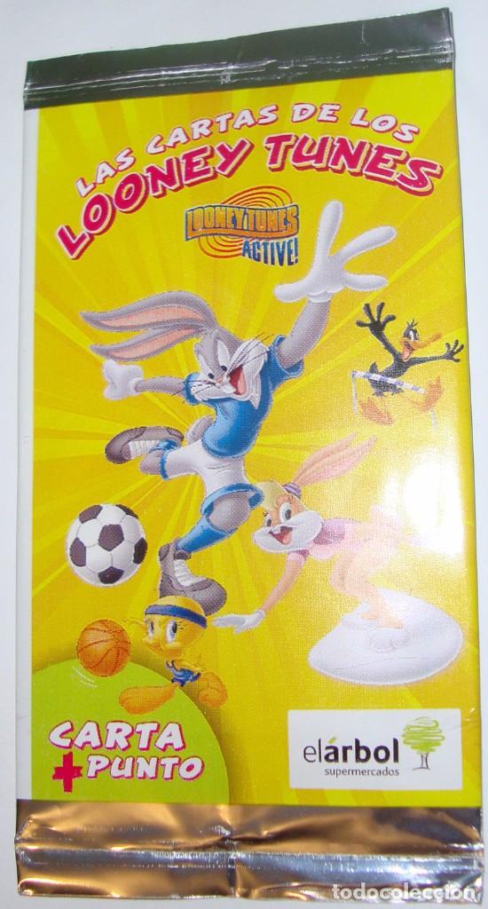 Coleccionismo cromos antiguos: SOBRE CROMOS ALBUM EL ALBUM DE LOS LOONEY TUNES DE SUPERMERCADOS EL ARBOL NUEVO