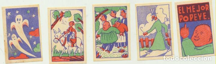 Collezionismo Figurine antiche: Lote de 6 cromos de Historieta de Paquico el Tranca. Condimentos y Especias DEL MEJOR.