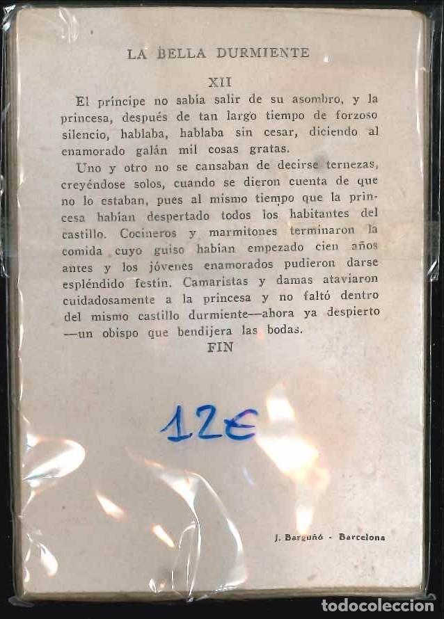 Coleccionismo cromos antiguos: CROMOS DE CUENTO LA BELLA DURMIENTE - Foto 2