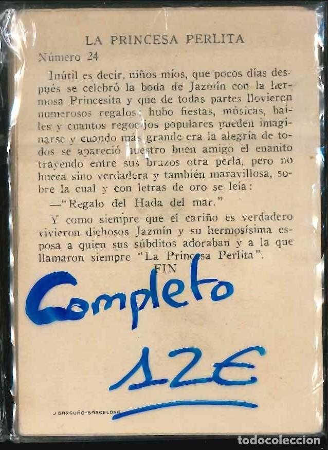 Coleccionismo cromos antiguos: CROMOS DE CUENTO LA PRINCESA PERLITA - Foto 2
