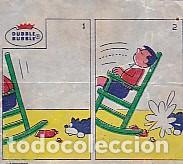 Coleccionismo cromos antiguos: CROMO CHICLE DUBBLE BUBBLE CHISTE - Foto 1