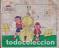 Coleccionismo cromos antiguos: CROMO CHICLE DUBBLE BUBBLE CHISTE - Foto 1