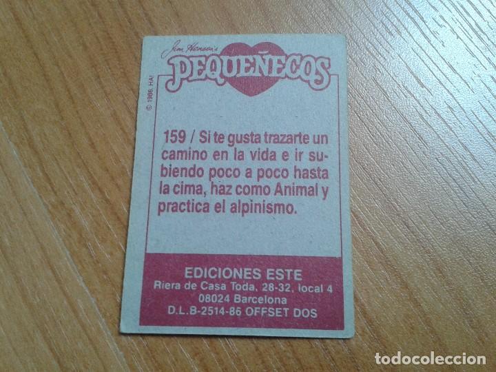 Coleccionismo cromos antiguos: PEQUE&Ntilde;ECOS - n&ordm;  159 - Ediciones Este - 1986 - Nunca Pegado - Foto 2