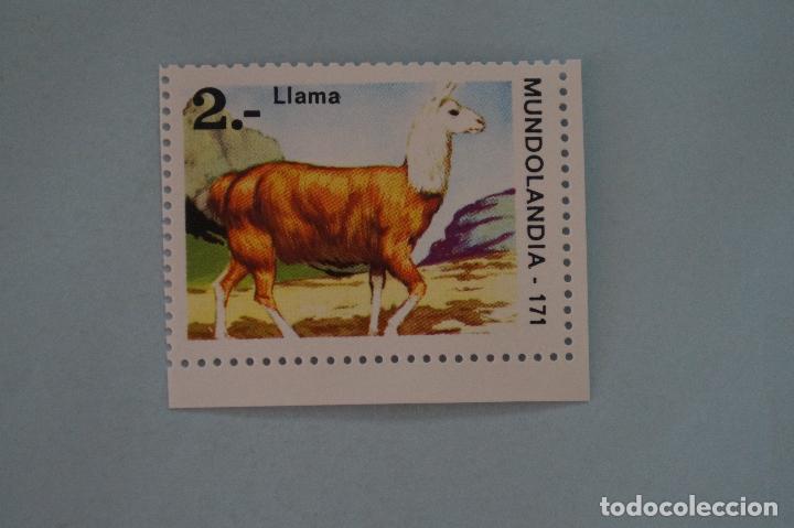 Collezionismo Figurine antiche: CROMO DE:LLAMA,(SIN PEGAR),N&ordm; 171,DEL &Aacute;LBUM,MUNDOLANDIA