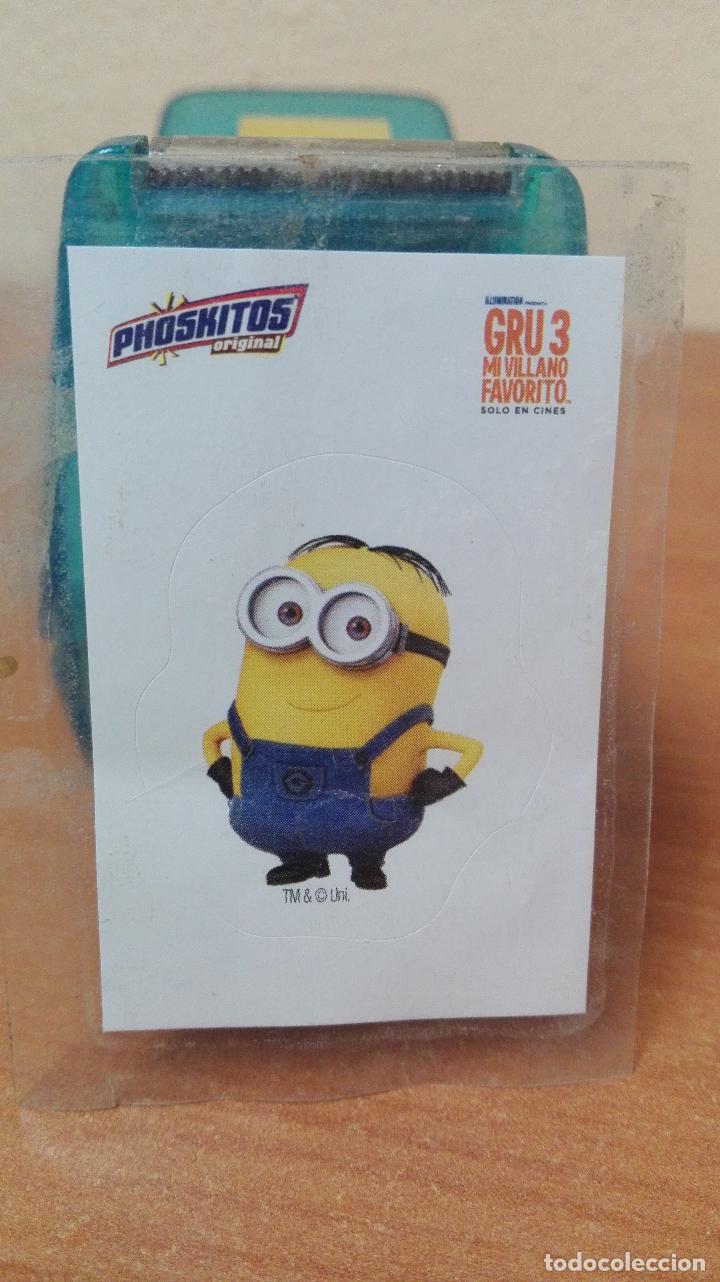 Coleccionismo cromos antiguos: CROMO PHOSKITOS (MINIONS GRU 3 MI VILLANO FABORITO) NUEVO