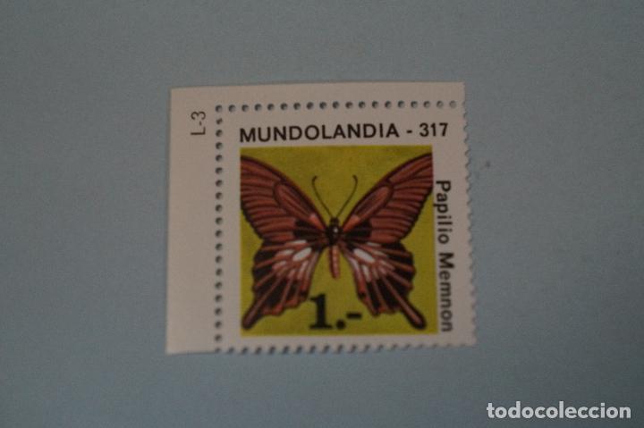 Collezionismo Figurine antiche: CROMO DE: PAPILIO MEMNON,(SIN PEGAR),N&ordm; 317,A&Ntilde;O 1975,DEL &Aacute;LBUM,MUNDOLANDIA,DE BRUGUERA