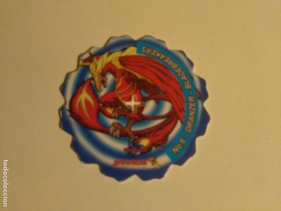 Coleccionismo cromos antiguos: Beyblade Spinners #6 - Dranzer - Foto 1