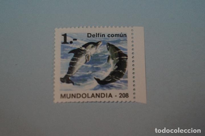 Collezionismo Figurine antiche: CROMO DE: DELF&Iacute;N COM&Uacute;N,(SIN PEGAR),N&ordm; 208,A&Ntilde;O 1975,DEL &Aacute;LBUM,MUNDOLANDIA,DE BRUGUERA