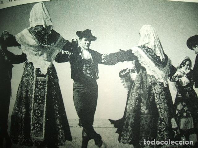 Sammeln alte Sammelbilder: SALAMANCA CHARROS DANZA TIPOS HUECOGRABADO TIPO CROMO A&Ntilde;OS 40