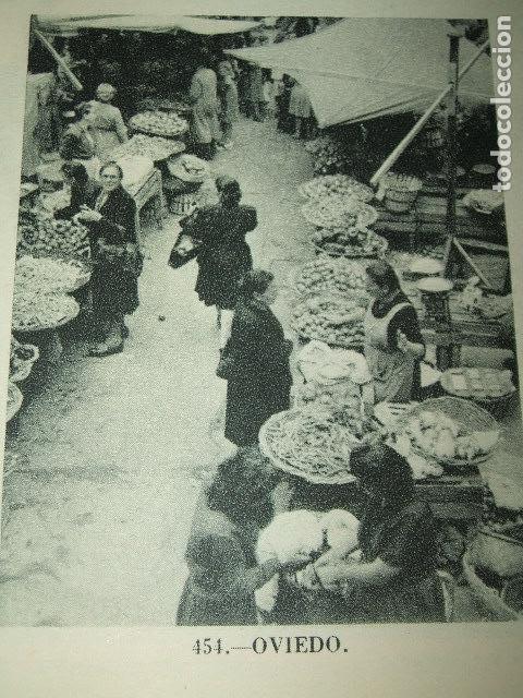 Collezionismo Figurine antiche: OVIEDO ASTURIAS MERCADO HUECOGRABADO TIPO CROMO A&Ntilde;OS 40