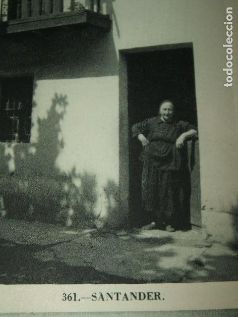 Collezionismo Figurine antiche: SANTANDER TIPOS HUECOGRABADO TIPO CROMO A&Ntilde;OS 40