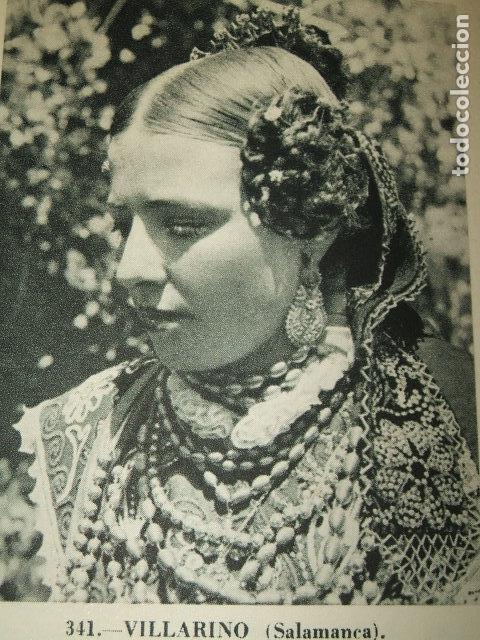 Sammeln alte Sammelbilder: VILLARINO SALAMANCA CHARRA TIPOS HUECOGRABADO TIPO CROMO A&Ntilde;OS 40