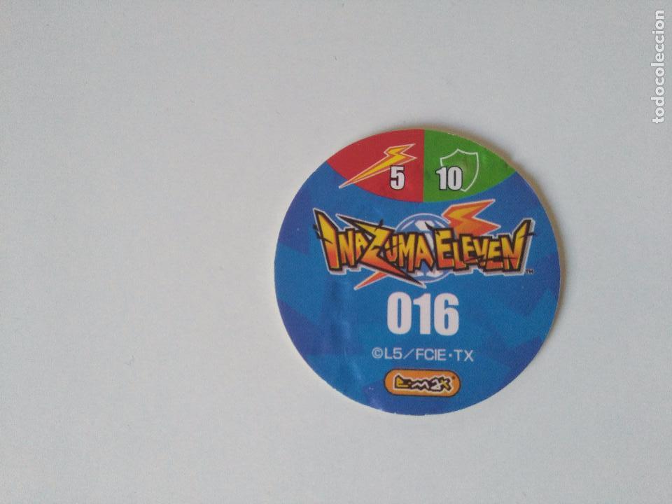 Coleccionismo cromos antiguos: tazo inazuma eleven 16 e-max - Foto 2