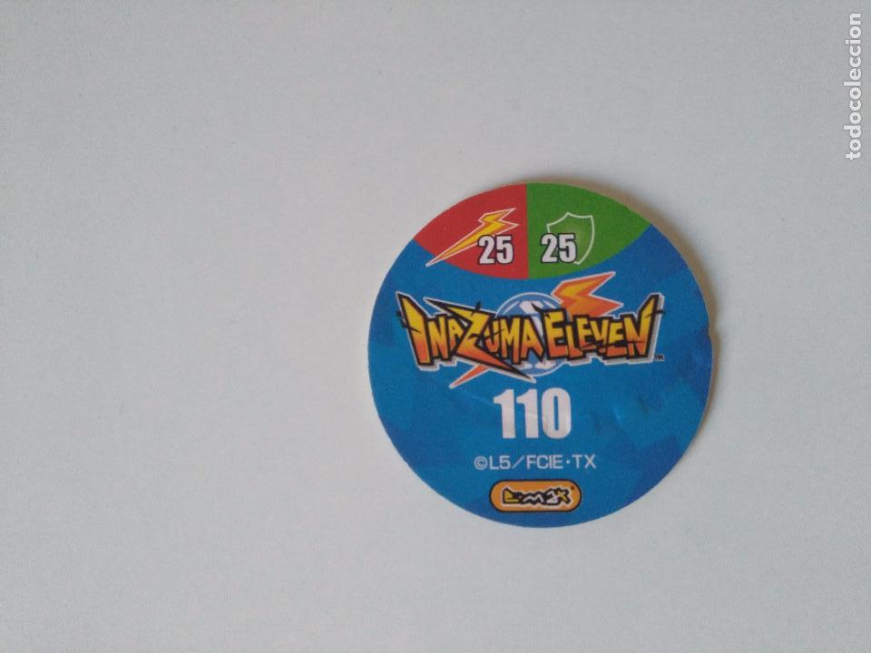 Coleccionismo cromos antiguos: tazo inazuma eleven 110 e-max - Foto 2