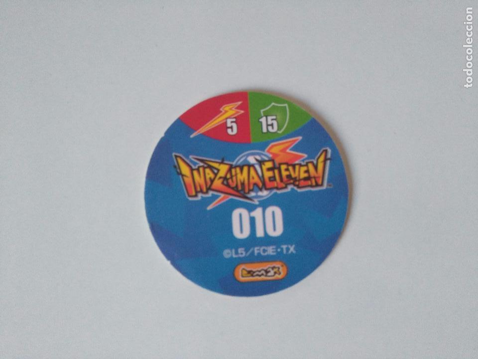 Coleccionismo cromos antiguos: tazo inazuma eleven 10 e-max - Foto 2