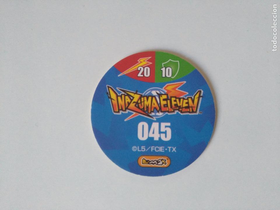 Coleccionismo cromos antiguos: tazo inazuma eleven 45 e-max - Foto 2