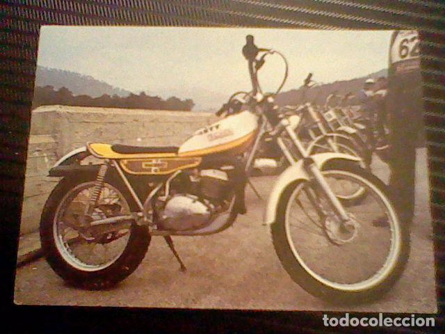 Coleccionismo cromos antiguos: cromo papel sin pegar nunca promocional Bimbo el mundo de las motos n&ordm; 71 yamaha trial