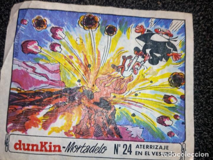 Coleccionismo cromos antiguos: Mortadelo y Filemon,nr 24,de dunKin - Foto 1