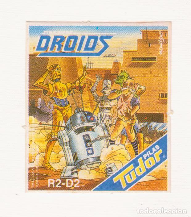 Coleccionismo cromos antiguos: PILAS TUDOR -- DROIDS -- (STAR WARS ) -- R2-D2 - Foto 1