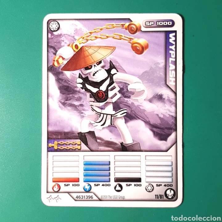 Coleccionismo cromos antiguos: Cromo LEGO 2011 - NINJAGO ?REF.4631396 WYPLASH - Foto 1