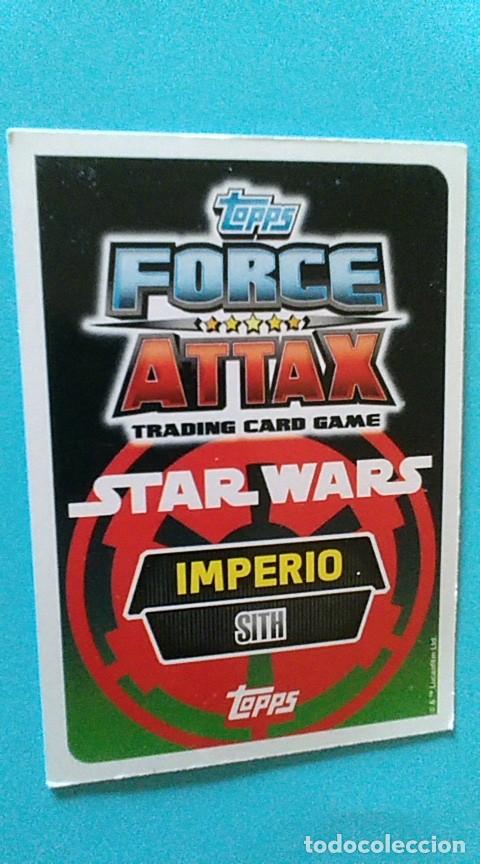 Coleccionismo cromos antiguos: TOPPS STAR WARS DARTH VADER 116 - Foto 2