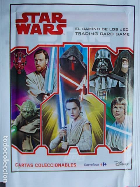 Coleccionismo cromos antiguos: 9 sobres de Star Wars - Foto 3