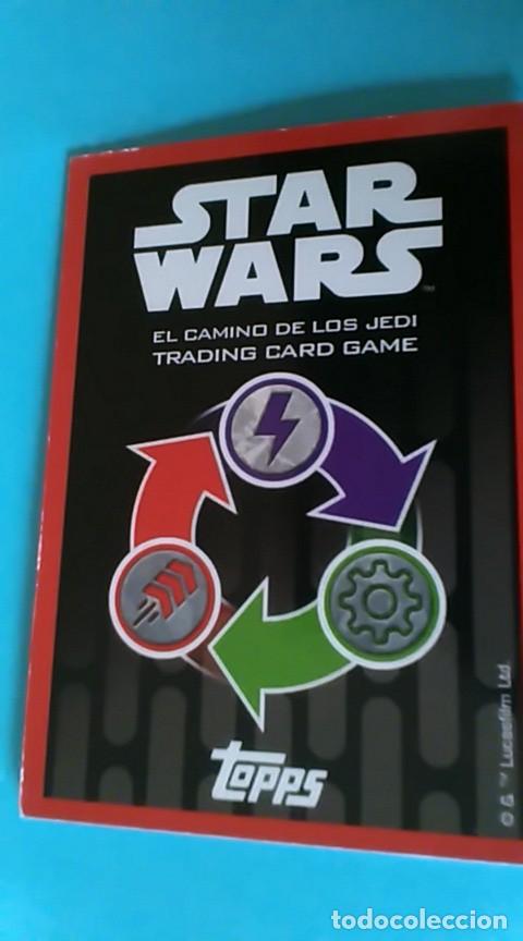 Coleccionismo cromos antiguos: TOPPS STAR WARS HALCON MILENARIO - Foto 2