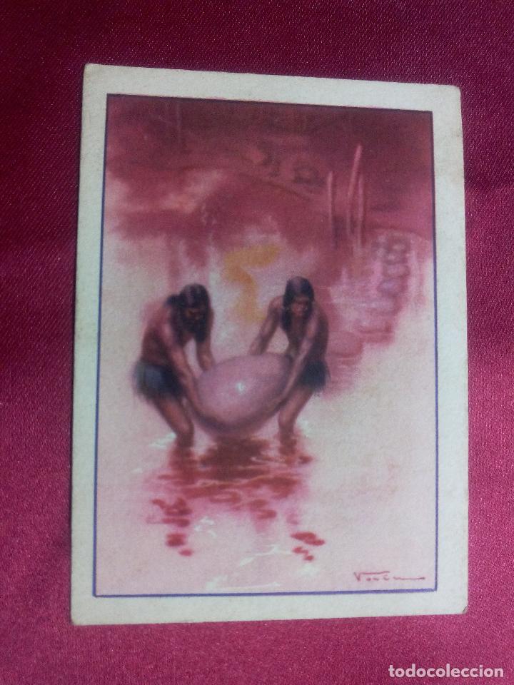 Coleccionismo cromos antiguos: CROMO HISTORIA DEL PROGRESO HUMANO. N&ordm; XIX. CHOCOLATES AMATLLER - Foto 1