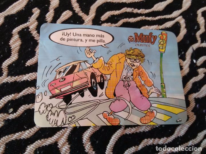 Coleccionismo Cromos antiguos: CROMO DE LOS CHISTES DE BARRAG&Aacute;N A&Ntilde;OS 90 MUFY (N&ordm; 25)