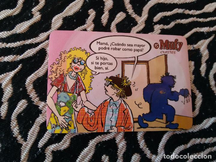 Coleccionismo Cromos antiguos: CROMO DE LOS CHISTES DE BARRAG&Aacute;N A&Ntilde;OS 90 MUFY (N&ordm; 15)