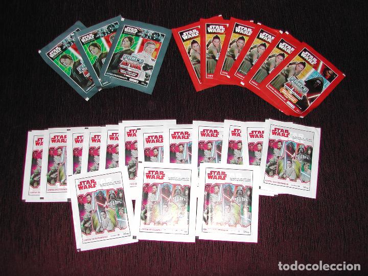Coleccionismo cromos antiguos: 24 Sobres cromos STAR WARS A estrenar. - Foto 1
