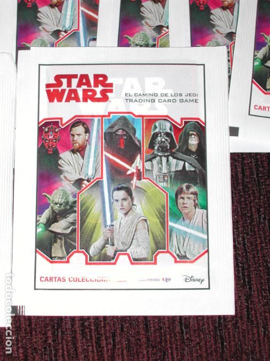 Coleccionismo cromos antiguos: 24 Sobres cromos STAR WARS A estrenar. - Foto 2