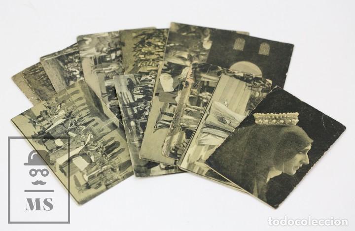 Coleccionismo cromos antiguos: Conjunto de 12 Cromos Chocolate Mundial - La Vida de Crist&oacute;bal Col&oacute;n y su Descubrimiento de Am&eacute;rica